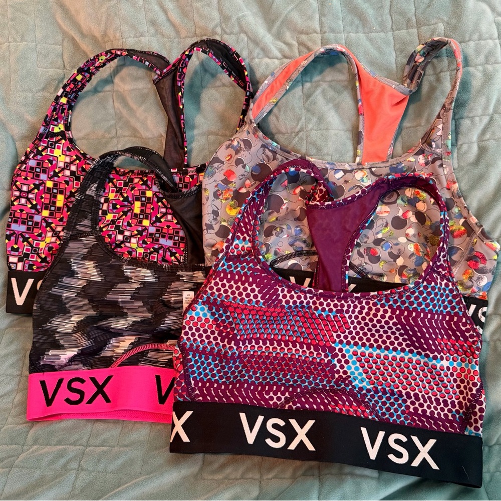 4 Victoria secret sport bras